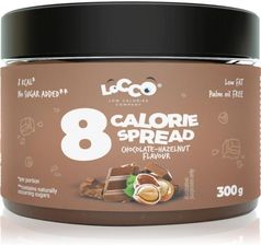 Zdjęcie Locco 8 Calorie Spread Słodka Pasta Bez Dodatku Cukru Smak Chocolate Hazelnut 125g - Bytom