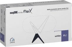 Zdjęcie Zarys Rękawice Diagnostyczne Easycare Nitrile Flex Nitrylowe Bezpudrowe Niesterylne Biały Xl A100 Rnbwxl10003 - Barczewo