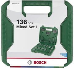 Zdjęcie Bosch Zestaw wierteł i bitów Mixed Set L 136el. 2608522570 - Łeba