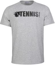Zdjęcie Head Koszulka Tenisowa Męska Font Tshirt Szare - Ostroróg