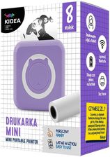 Zdjęcie Derform Mini Drukarka Termiczna Kidea Fioletowa - Łódź