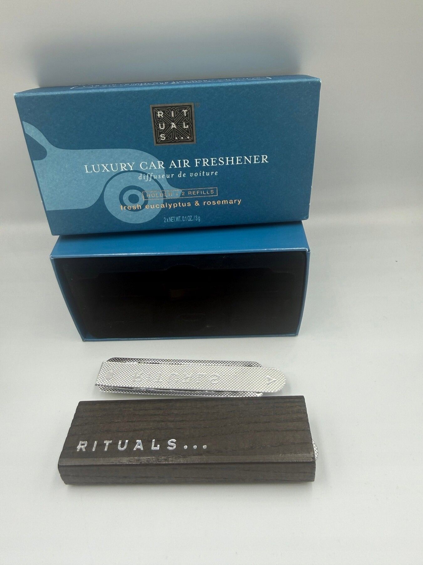 Rituals Hammam Car Perfume Zapach Do Samochodu Auta Uchwyt 2 Wkłady Po 3G