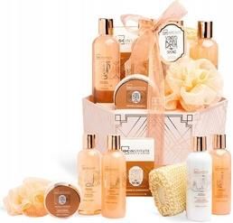 Idc Institute Duży Zestaw Prezentowy Kosz Świąteczny Do Kąpieli Ciała Kosmetyki Spa