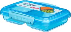 Zdjęcie Sistema Lunch Small Split Pojemnik Z 2 Przegrodami 350ml Niebieski - Ujście