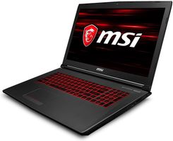 Ranking Laptop MSI GV72 8RD-086PL i5-8300H GTX1050Ti 17,3" 1TB Ranking laptopów 2020 wg Ceneo
