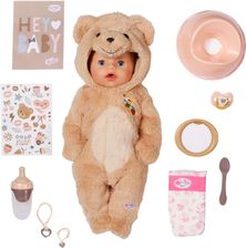 Zdjęcie Zapf Creation Baby Born Emma W Stroju Niedźwiadka Lalka Bobas 43Cm - Głuszyca