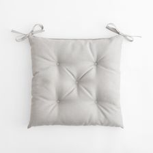 Zdjęcie Agata Siedzisko Na Krzesło Jasnoszare Sawana 38x38cm - Wojkowice