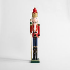 Zdjęcie Agata Figurka Czerwono-Niebieska Dziadek Do Orzechów 81cm - Dębica