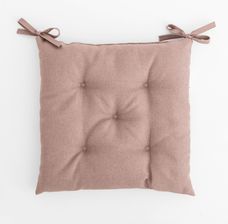 Zdjęcie Agata Siedzisko Na Krzesło Brudny Róż Sawana 38x38cm - Solec Kujawski