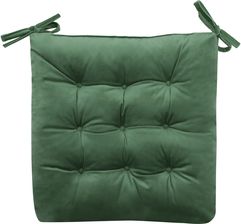 Zdjęcie Estetica Poduszka Siedzisko Na Krzesło Butelkowa Zieleń Velvio 40x40cm - Jarosław
