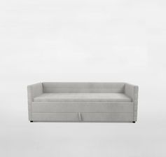 Zdjęcie Agata Łóżko Młodzieżowe Z Szufladą Jasnoszare Lolo 90x200cm - Toszek