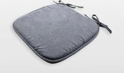 Zdjęcie Agata Siedzisko Na Krzesło Ciemnoszare Harvey 38x38cm - Barcin