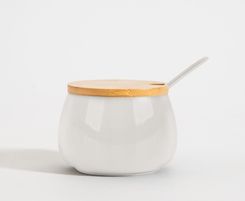 Zdjęcie Agata Cukiernica Z Łyżeczką Biała Bona 9cm - Woźniki