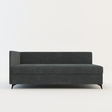 Zdjęcie Esteti Tapczan Narożny Szary Ibis 90x200cm - Łask