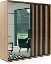 Zdjęcie Agata Szafa Z Lamelami I Lustrem Lima 200cm - Sulejówek