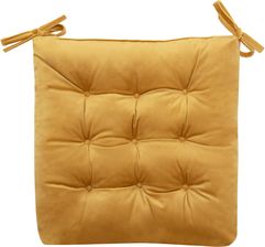 Zdjęcie Estetica Poduszka Siedzisko Na Krzesło Musztardowa Velvio 40x40cm - Solec Kujawski
