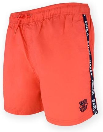 Kąpielówki dziecięce FC Barcelona - pomarańczowe