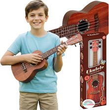 Zdjęcie Ukulele dla Dzieci Raimy Pierwsza Gitara Edukacyjna | 3 Style Przodu - Wyrzysk