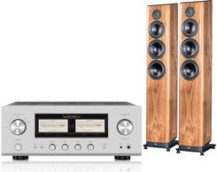 Zdjęcie Luxman L-505Z (srebrny) + Vela FS409.2 (orzech) - Oleśnica