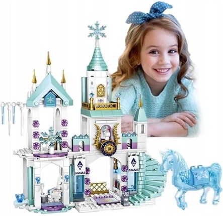 Klocki  Kraina Lodu Elsa Lodowy Pałac Elsy Olaf 360el