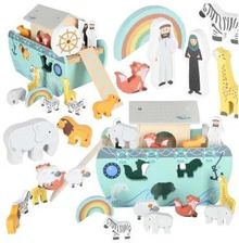 Zdjęcie Sorter Drewniany Lulilo Arka Noego Statek Zwierzątka - Jelcz-Laskowice