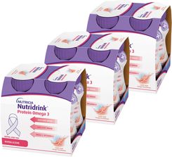 Zdjęcie Nutridrink Protein Omega 3 rześki smak mango brzoskwinia 12x125ml - Pruszcz Gdański