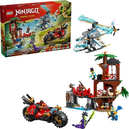 LEGO Ninjago 71857 Bitwa ninja: domek na drzewie z pojazdami