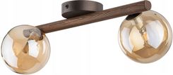 Zdjęcie Tk-Lighting Kinkiet Bursztynowe Szklane Klosze Tk Lighting (11092) - Zator