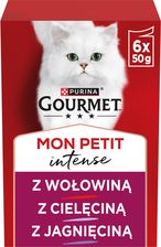 Zdjęcie Gourmet Mon Petit Intense Kolekcja Mięsnych Filecików 96x50g - Wrocław