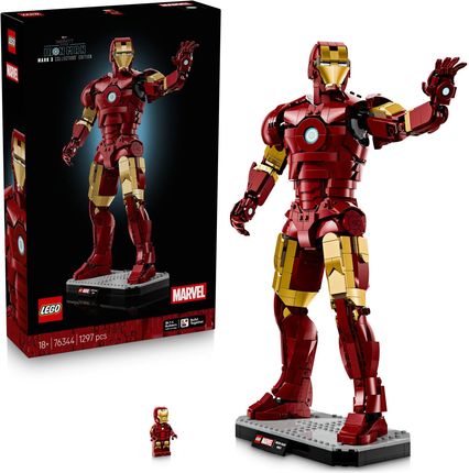 LEGO Marvel 76344 Iron Man Mark 3 — edycja kolekcjonerska