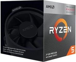 Zdjęcie Amd Ryzen 5 3400G 3.7 GHz 4 MB BOX (YD3400C5FHSBX) - Dąbie