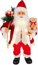 Zdjęcie Christmas Decoration Figurka Dekoracyjna Święty Mikołaj 80Cm Czerwony - Biała Podlaska