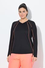 Zdjęcie Damskie Koszula funkcyjna LSF 50+ slim dekolt w szpic długie rękawy - Mikstat