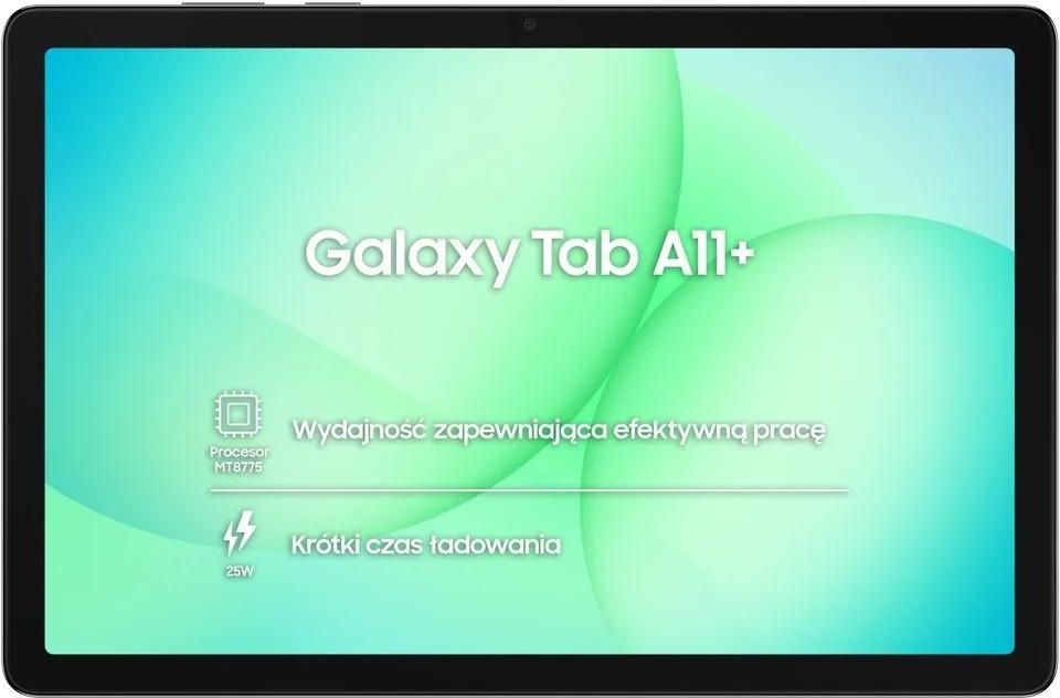 фото Планшет Samsung Galaxy Tab A11+ 5G 6/128GB Silver (SM-X236BZSR) 1
