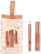 Zdjęcie Charlotte Tilbury Pillow Talk Mini Glossy Lips Duo Zestaw Kosmetyków Do Makijażu Ust - Lubsko