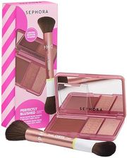 Zdjęcie Sephora Collection Paleta Blush blush blush – Cheek pincher Rozmiar standardowy 3,4g + 2,2g + 2,4g + Podwójny pędzelek do policzków 1szt. - Świebodzin