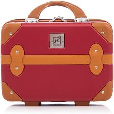 Zdjęcie Kuferek SEMI LINE T5840-1 Vintage 23 cm Bordowo-brązowy - Lębork