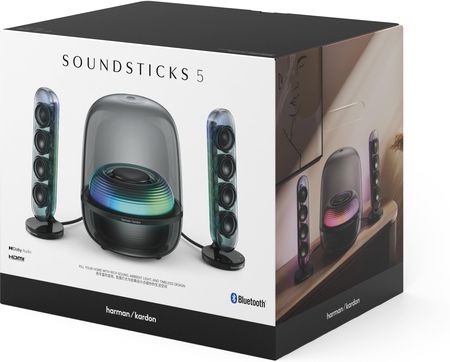 Harman Kardon Soundsticks 5 Czarny (HKSOUNDSTK5BEP) - Opinie i