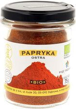 Zdjęcie Simpatiko S.C. Pięć Przemian Papryka Ostra Mielona Bezglutenowa Bio 75g - Ożarów Mazowiecki