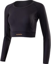 Zdjęcie Damski crop top Climatex Mera – czarny, L - Żagań