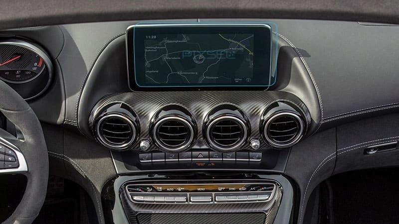 Intrekbaar Auto Stuurslot voor Benz AMG GT (2seats)2015-2023,Anti