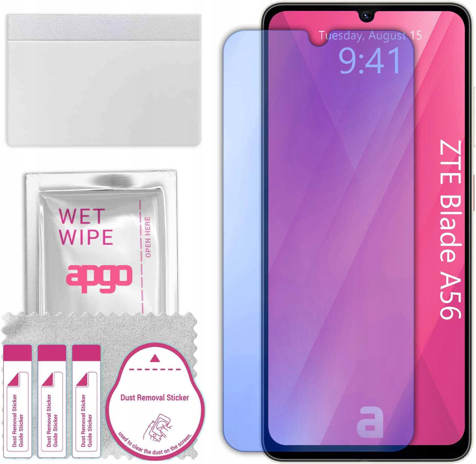 mm_mkさま専用 Szkło Hybrydowe 9H do Zte Blade A56, zamiennik hartowanego