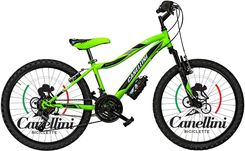 Zdjęcie Canellini Rower Dziecięcy Mtb Vortex 24"  Zielony/Czarny 2025 - Wielichowo