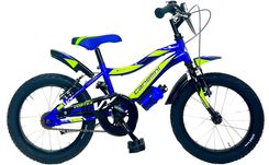 Zdjęcie Canellini Rower Dziecięcy Mtb Vortex 16" - Niebieski/Zielony/Czarny 2025 - Wielichowo