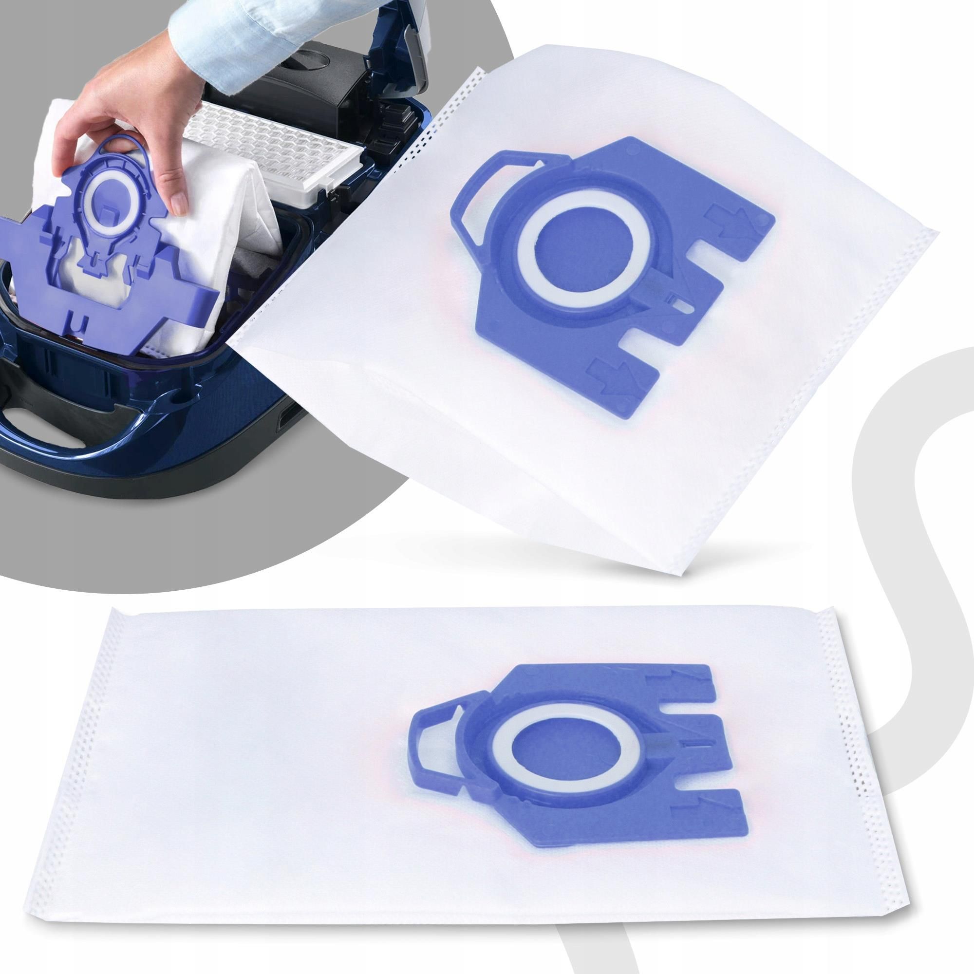 Set 20 Sacchetti Aspirapolvere Miele Premium + 2 Filtri: Compatibili Cat&Dog, Parquet, Total Care