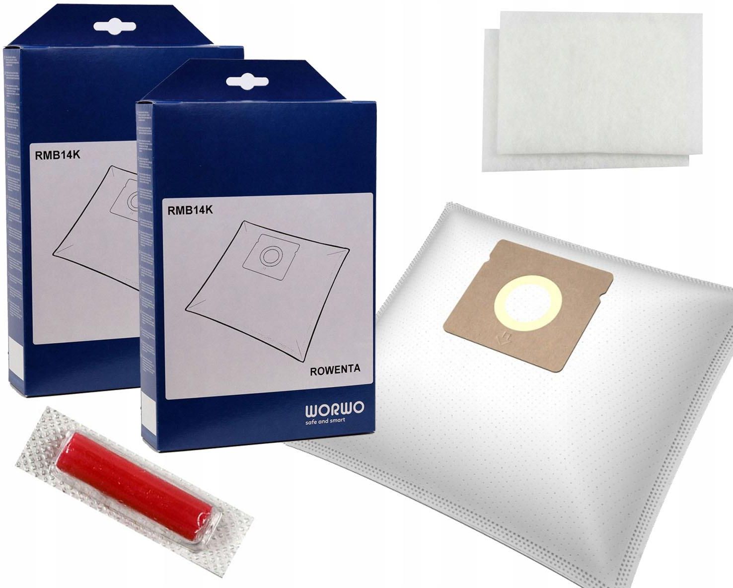 Pacchetto Da 20 Sacchetti Per Aspirapolvere PakTrade: Compatibili Con Rowenta Compacteo, Mini Space, City Space E Moulinex (ZR003901, RO 2400-2499)