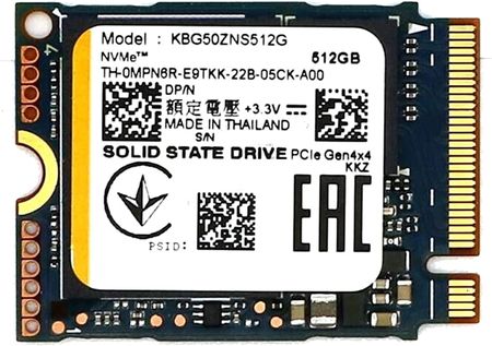 Podzespoły do laptopa Kioxia Dysk BG5 Toshiba Ssd M.2 512GB 2230