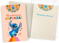 Zdjęcie Kukartka Karnet Urodziny Stitch - Kórnik