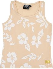 Zdjęcie Leone 1947 Apparel Dziewczęcy Top W Kwiaty Chic Boxing Beżowe - Małomice