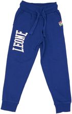 Zdjęcie Leone 1947 Apparel Dziecięce Joggery Basic Z Dużym Logo Niebieskie - Rzgów